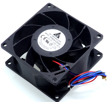 Original DELTA FFB0812EHE Cooling Fan 12V 1.35A 10.8W 3wires FFB0812EHE Fans